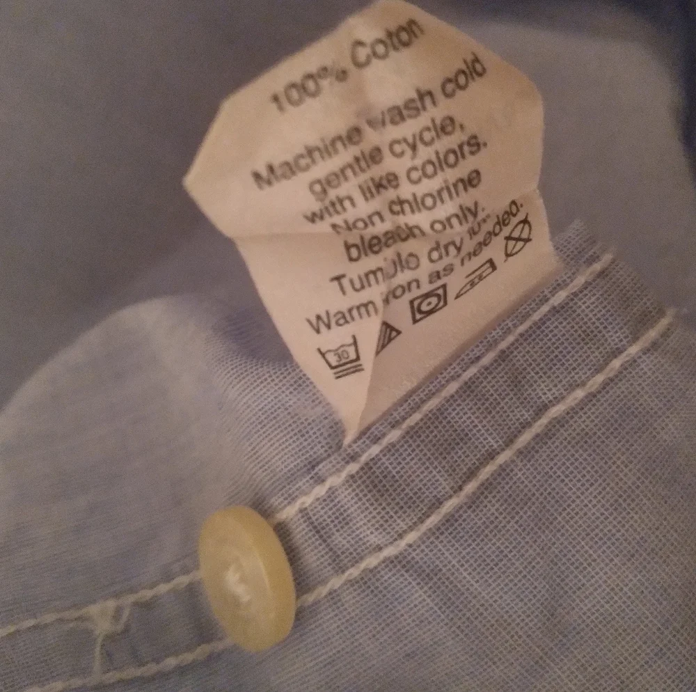 J.Crew Slim‎ Fit Button Down Shirt Lrg. Preppy Office Academia Y2K 100% Cotton